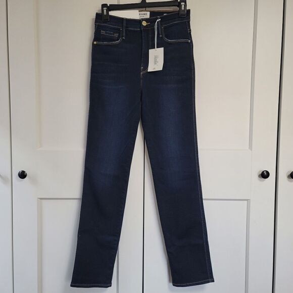 Frame le sylvie slender straight high rise size 26 - Picture 6 of 15